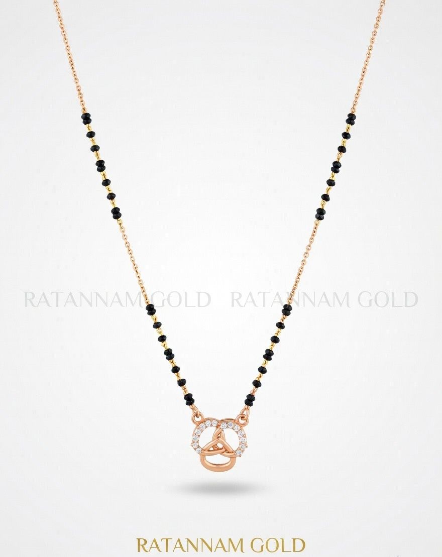 ROSE GOLD MANGALSUTRA